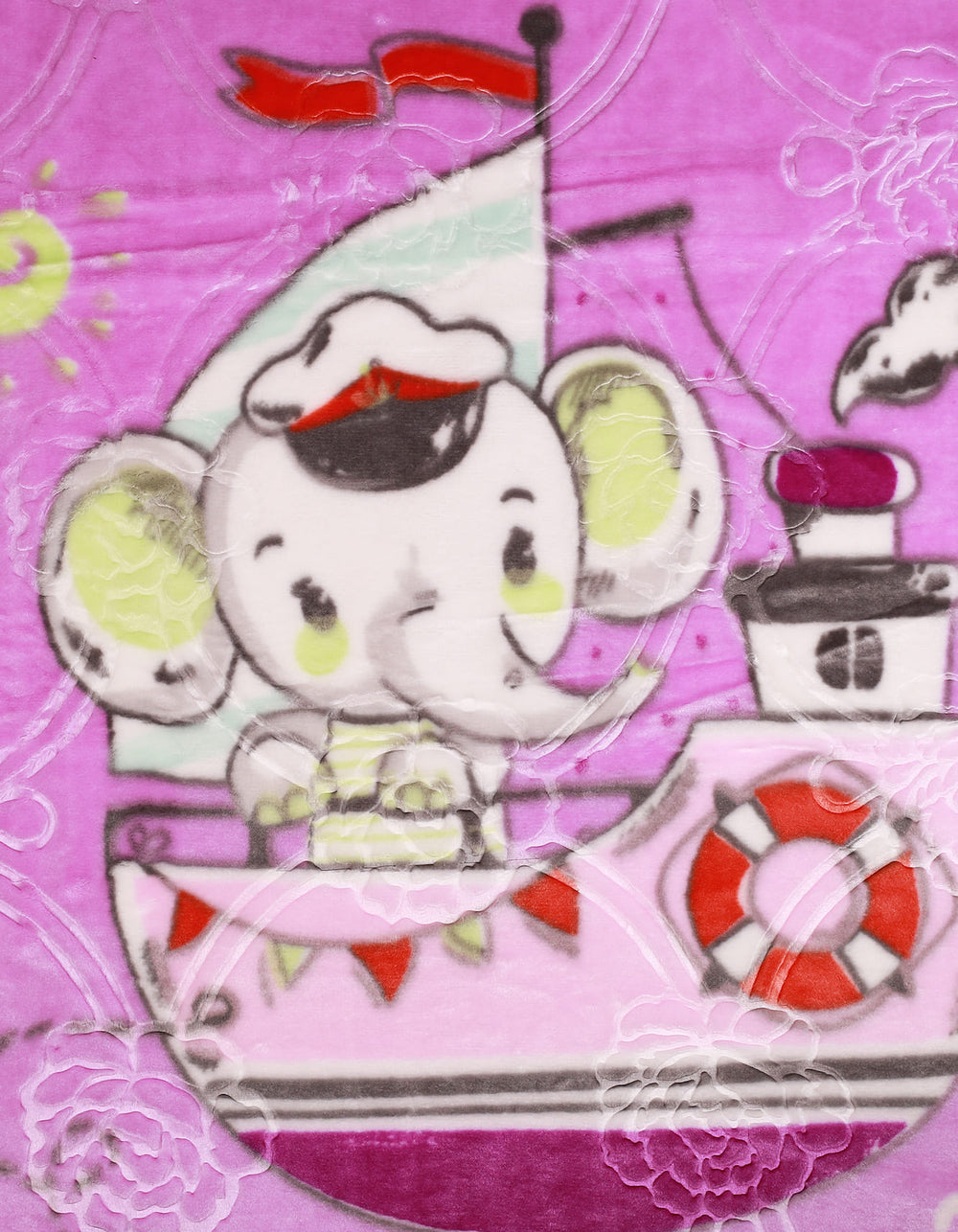 Cot Blanket Bambies® Elephant Purple at Zubaidas® - Pakistan’s No. 1 and the most trusted baby and kids store for over 50 years. Shop Online. Nationwide Delivery. Best Prices.