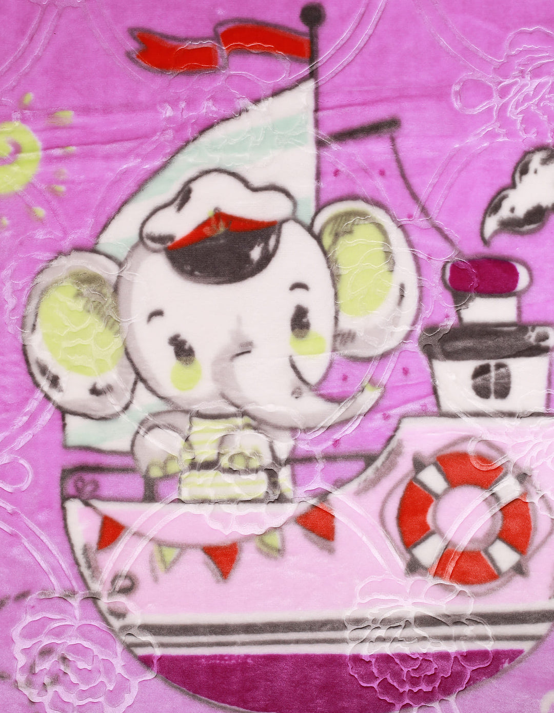 Cot Blanket Bambies® Elephant Purple at Zubaidas® - Pakistan’s No. 1 and the most trusted baby and kids store for over 50 years. Shop Online. Nationwide Delivery. Best Prices.