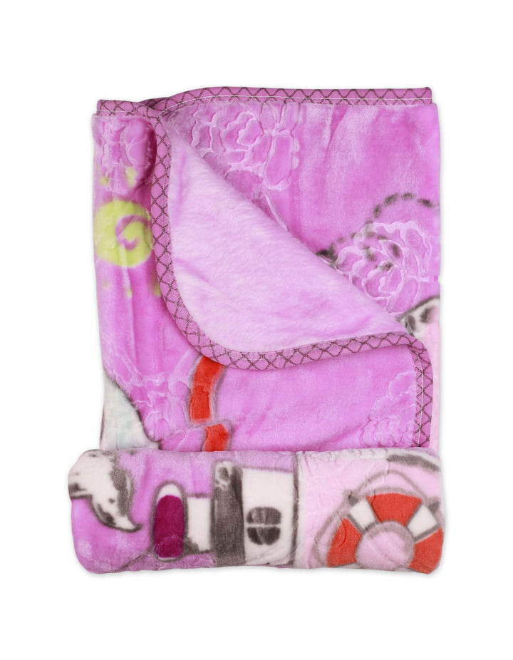 Cot Blanket Bambies® Elephant Purple at Zubaidas® - Pakistan’s No. 1 and the most trusted baby and kids store for over 50 years. Shop Online. Nationwide Delivery. Best Prices.