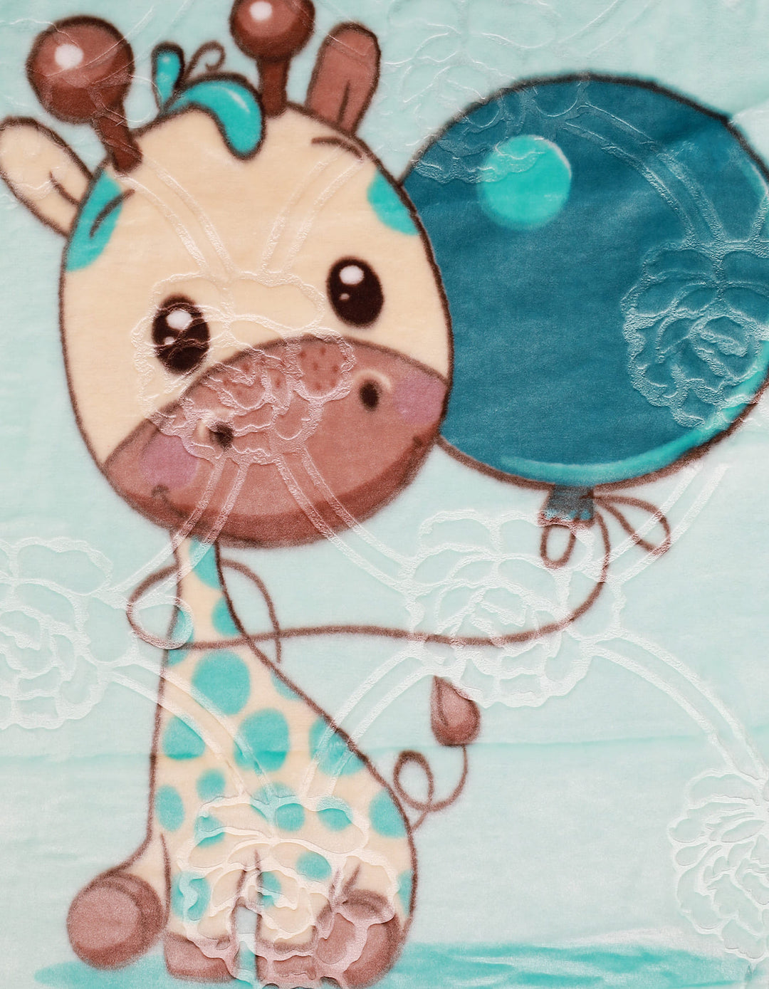 Cot Blanket&nbsp;Bambies®&nbsp;Giraffe Turquoise at Zubaidas® - Pakistan’s No. 1 and the most trusted baby and kids store for over 50 years. Shop Online. Nationwide Delivery. Best Prices.