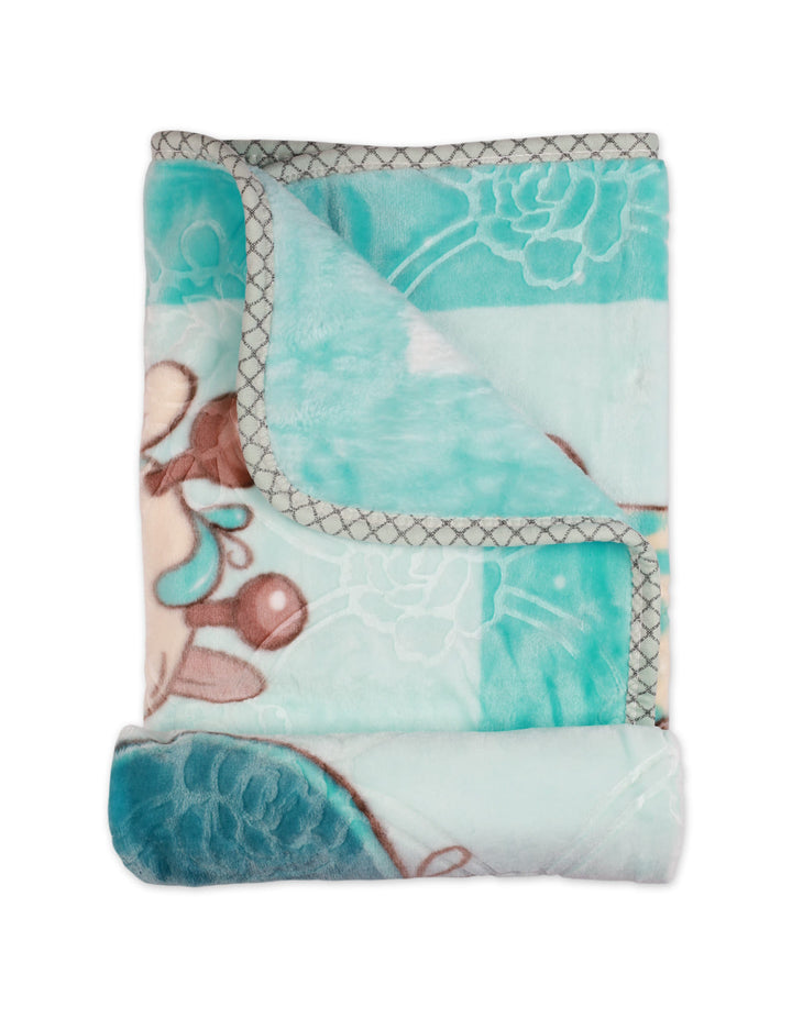 Cot Blanket&nbsp;Bambies®&nbsp;Giraffe Turquoise at Zubaidas® - Pakistan’s No. 1 and the most trusted baby and kids store for over 50 years. Shop Online. Nationwide Delivery. Best Prices.