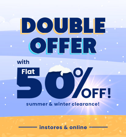DOUBLE OFFER - FLAT 50% OFF - SUMMER & WINTER CLEARANCE at Zubaidas® - Pakistan's No. 1 and the most trusted baby and kids store serving Pakistani Parents for over 50 years. Shop Online. Nationwide Delivery. Best Prices.