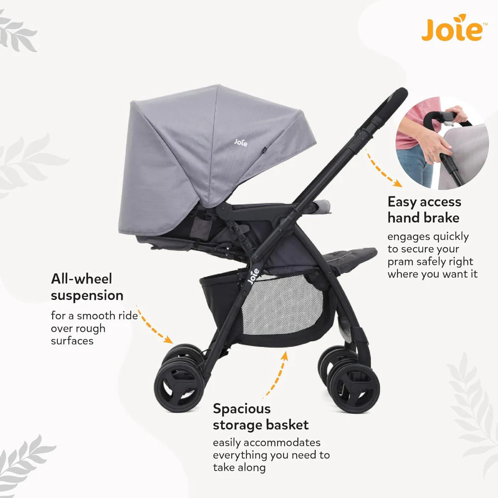 Zubaida’s Joie Reversible Handle Stroller Mirus™ Ember (S1703ADEMB000)