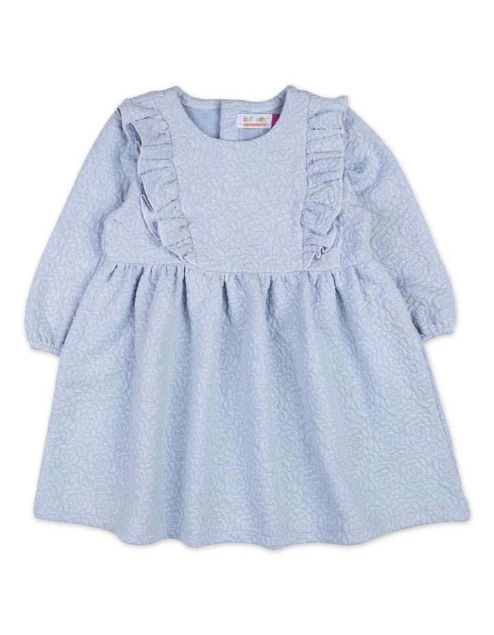 Dress Bambies® Ruffled Floral Light Blue at Zubaidas® - Pakistan’s No. 1 and the most trusted baby and kids store for over 50 years. Shop Online. Nationwide Delivery. Best Prices.