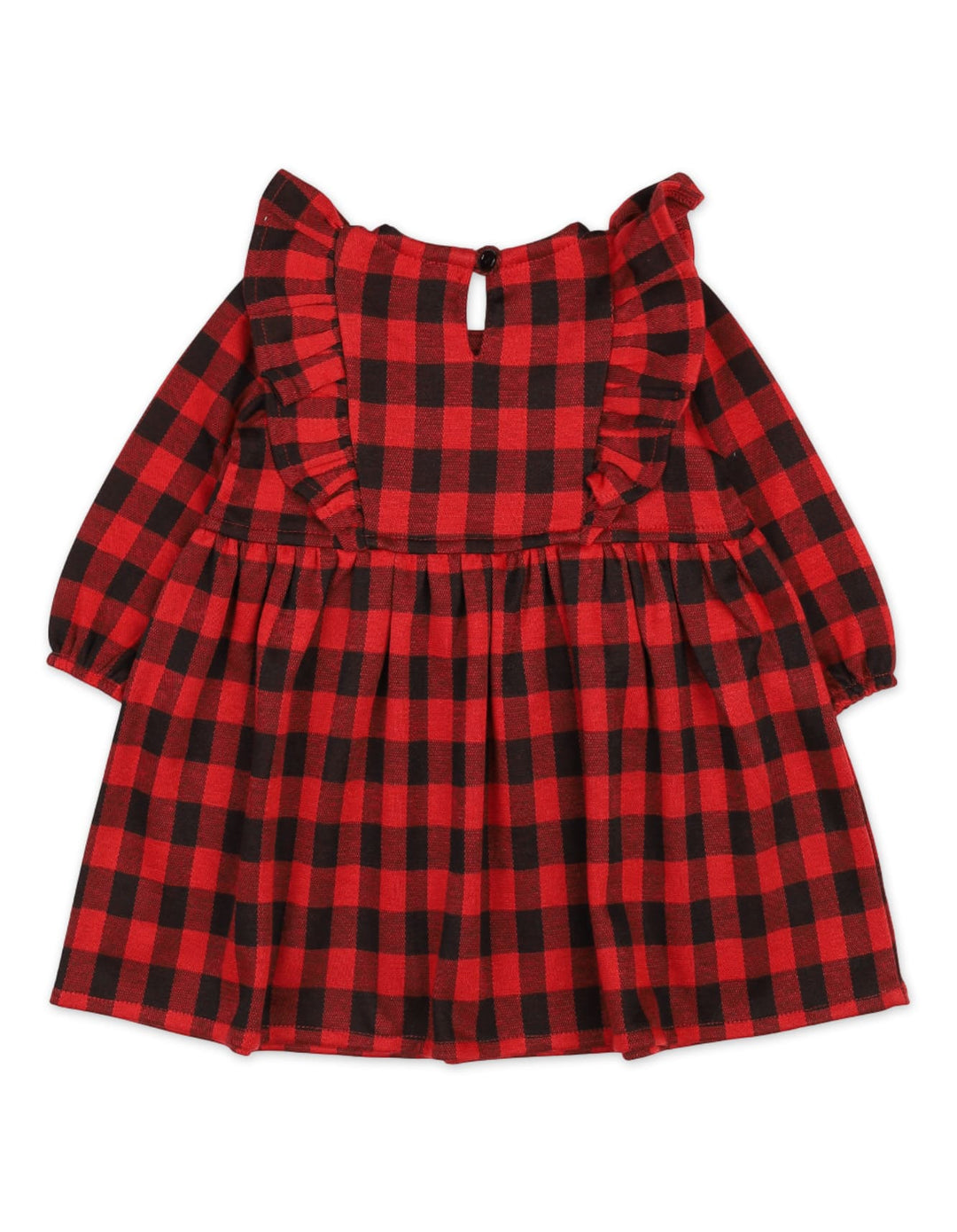 Dress Bambies® Ruffled Plaid Red at Zubaidas® - Pakistan’s No. 1 and the most trusted baby and kids store for over 50 years. Shop Online. Nationwide Delivery. Best Prices.