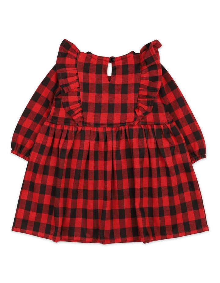 Dress Bambies® Ruffled Plaid Red at Zubaidas® - Pakistan’s No. 1 and the most trusted baby and kids store for over 50 years. Shop Online. Nationwide Delivery. Best Prices.