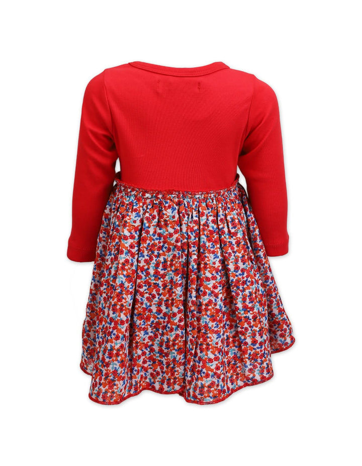 Fancy Dress Bambies Hearts Floral Red at Zubaidas