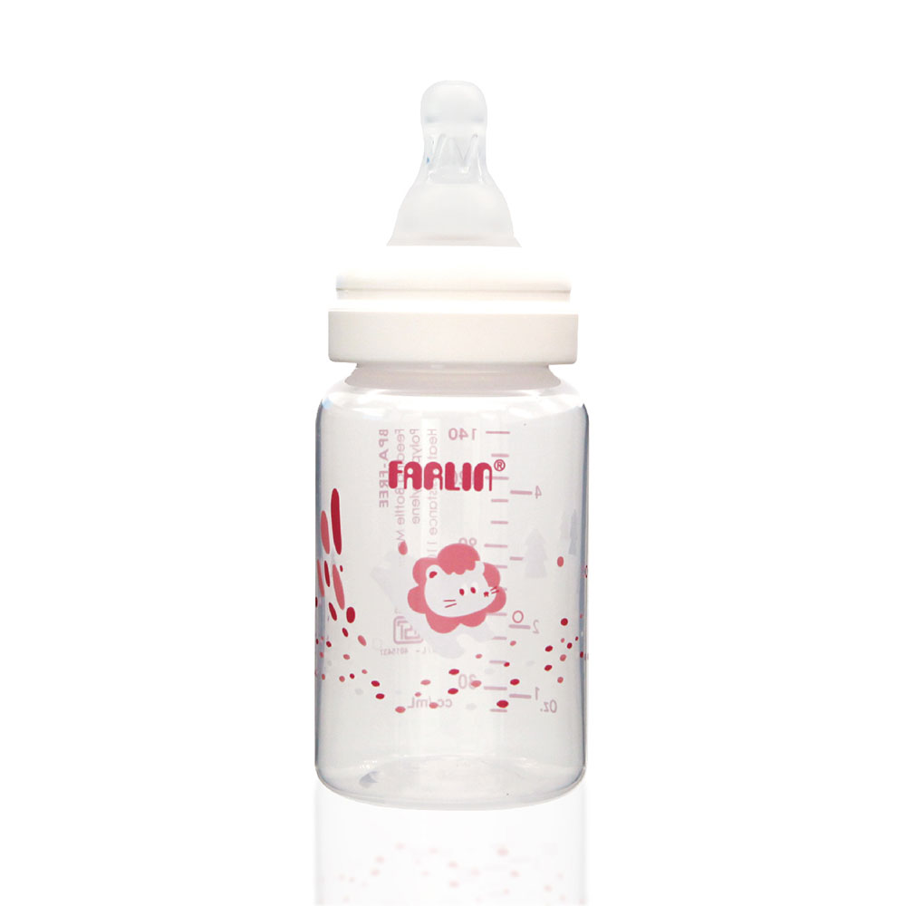 Farlin PP Standard Neck Feeder 140ML Pink Feeding Bottle at Zubaidas® - Pakistan’s No. 1 and the most trusted baby and kids store for over 50 years. Shop Online. Nationwide Delivery. Best Prices.