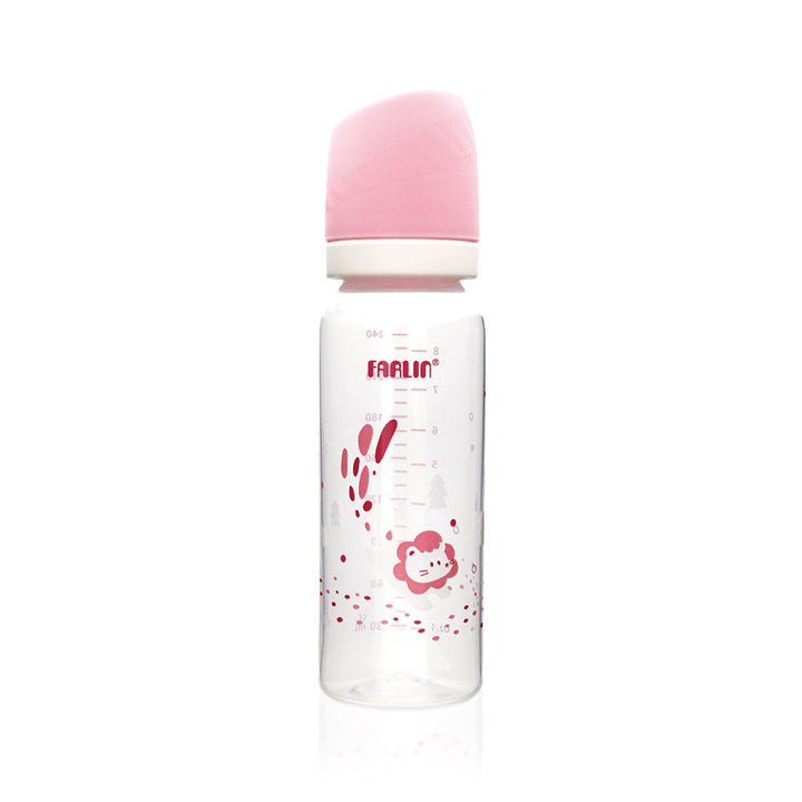 Farlin PP Standard Neck Feeder 240ML Pink Feeding Bottle at Zubaidas® - Pakistan’s No. 1 and the most trusted baby and kids store for over 50 years. Shop Online. Nationwide Delivery. Best Prices.