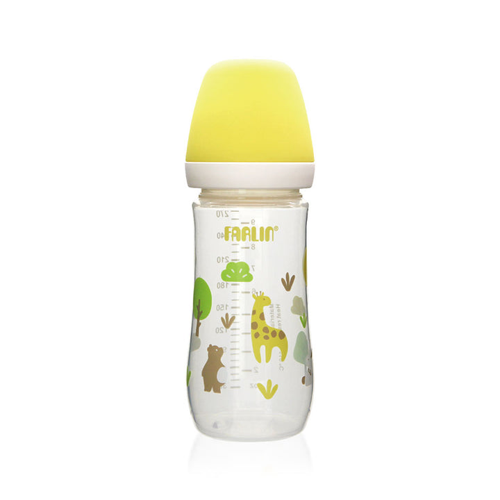 Farlin PP Wide Neck Feeding Bottle 270ML Yellow at Zubaidas® - Pakistan’s No. 1 and the most trusted baby and kids store for over 50 years. Shop Online. Nationwide Delivery. Best Prices.