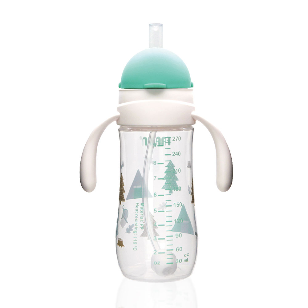 Farlin Wide Neck Drinking Cup 270ML Green at Zubaidas® - Pakistan’s No. 1 and the most trusted baby and kids store for over 50 years. Shop Online. Nationwide Delivery. Best Prices.