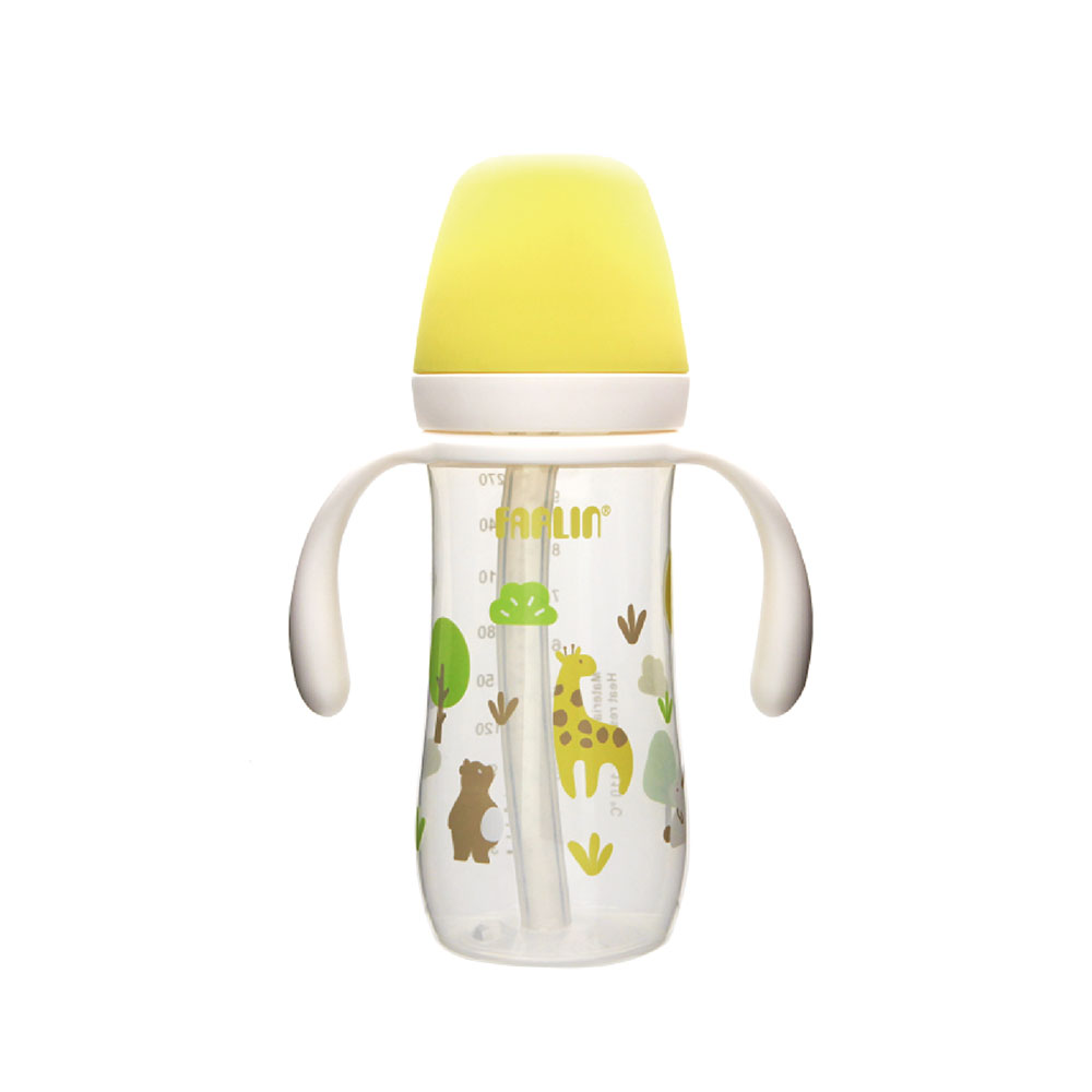 Farlin Wide Neck Drinking Cup 270ML Yellow at Zubaidas® - Pakistan’s No. 1 and the most trusted baby and kids store for over 50 years. Shop Online. Nationwide Delivery. Best Prices.