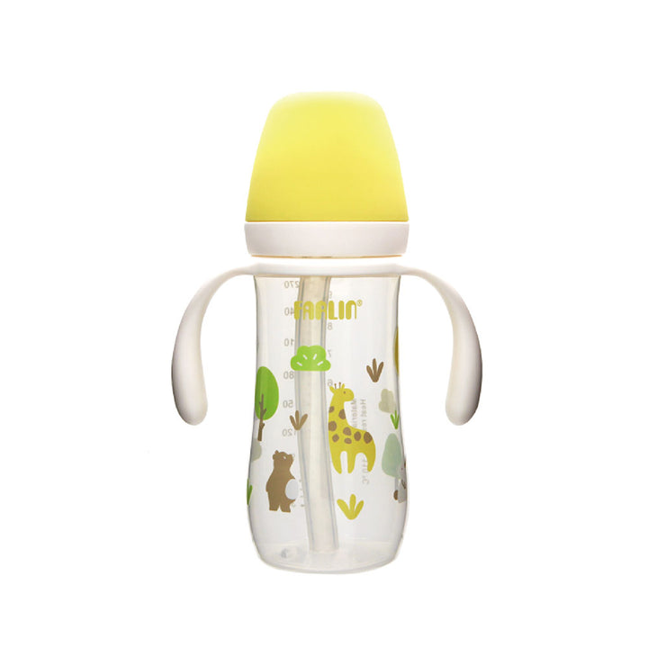 Farlin Wide Neck Drinking Cup 270ML Yellow at Zubaidas® - Pakistan’s No. 1 and the most trusted baby and kids store for over 50 years. Shop Online. Nationwide Delivery. Best Prices.
