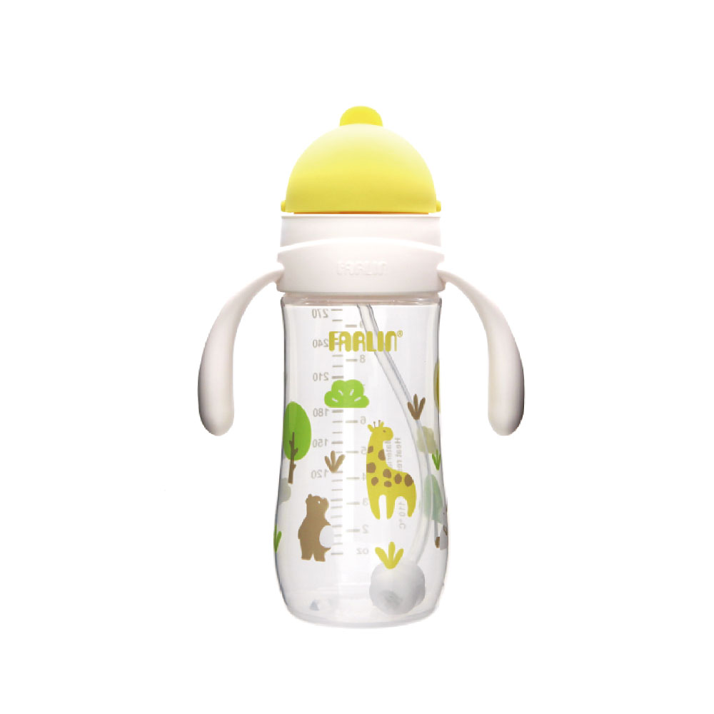 Farlin Wide Neck Drinking Cup 270ML Yellow at Zubaidas® - Pakistan’s No. 1 and the most trusted baby and kids store for over 50 years. Shop Online. Nationwide Delivery. Best Prices.