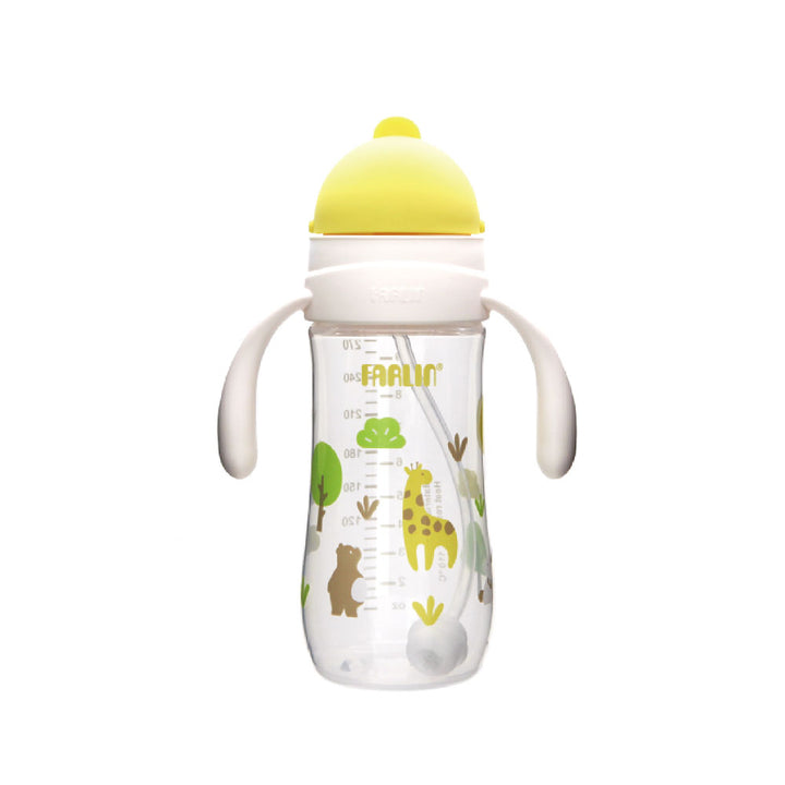 Farlin Wide Neck Drinking Cup 270ML Yellow at Zubaidas® - Pakistan’s No. 1 and the most trusted baby and kids store for over 50 years. Shop Online. Nationwide Delivery. Best Prices.