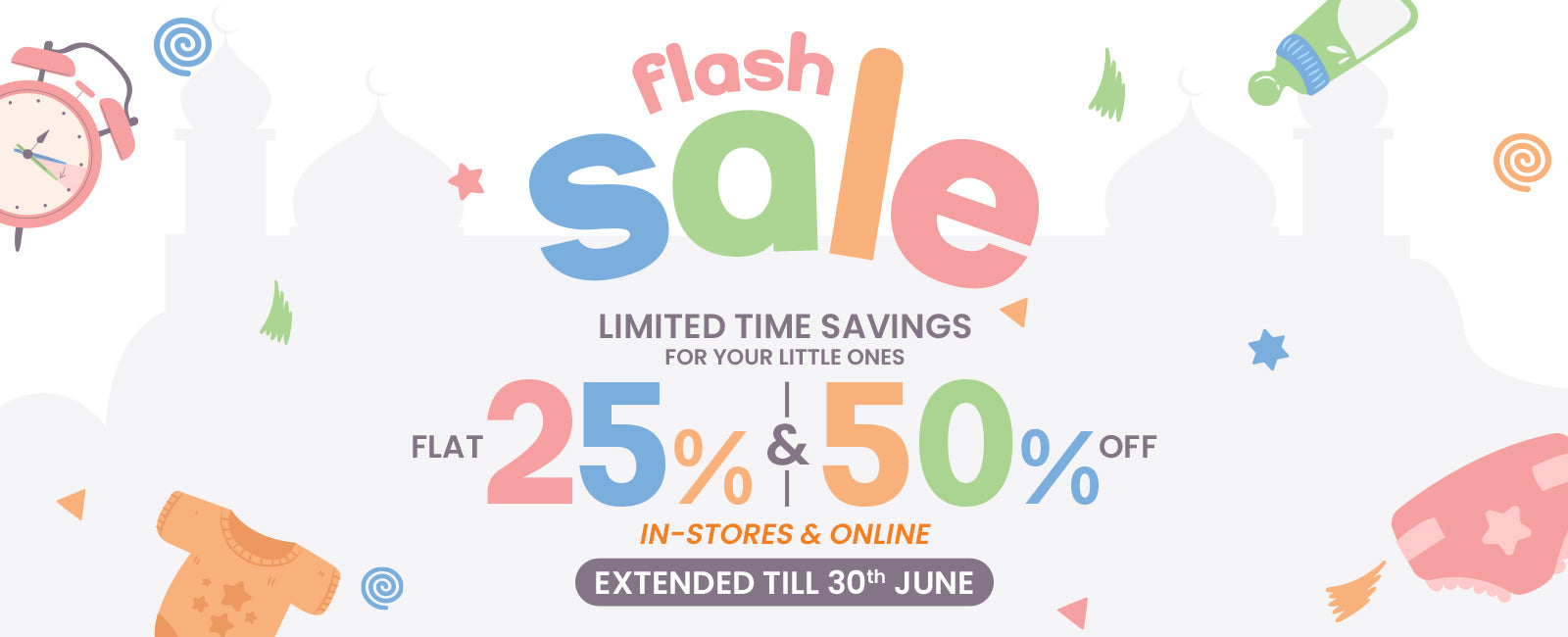 Flash Sale at Zubaidas Pakistan