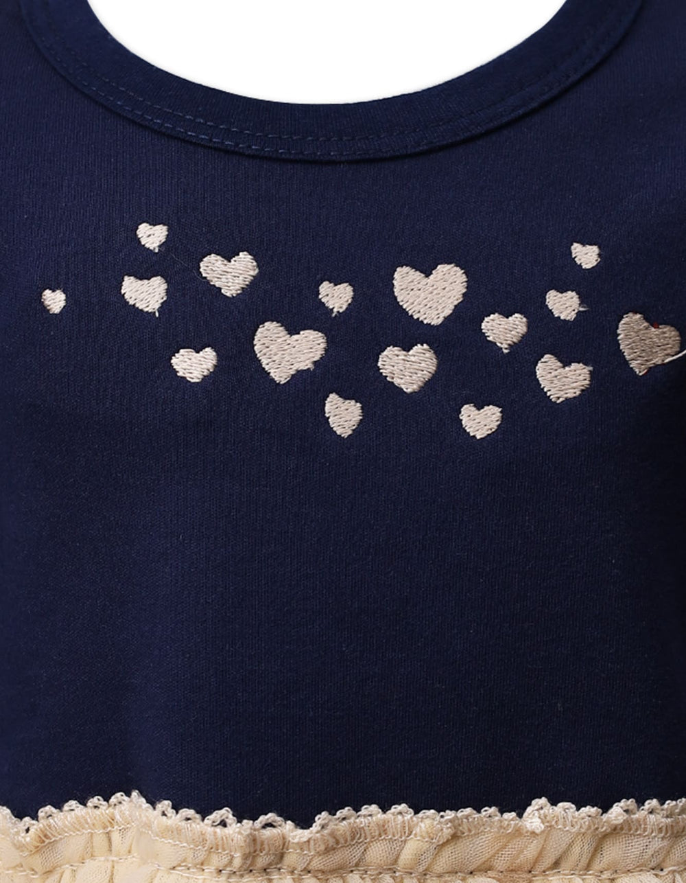 Formal Dress Bambies Hearts Beige at Zubaidas Pakistan