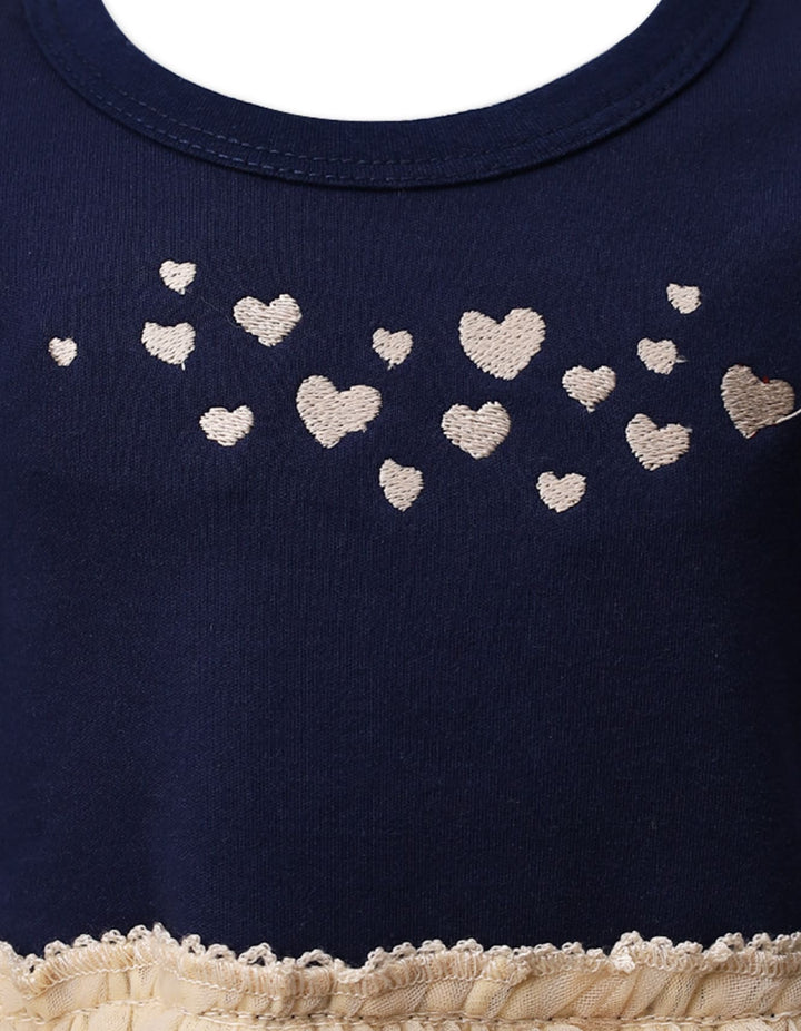 Formal Dress Bambies Hearts Beige at Zubaidas Pakistan