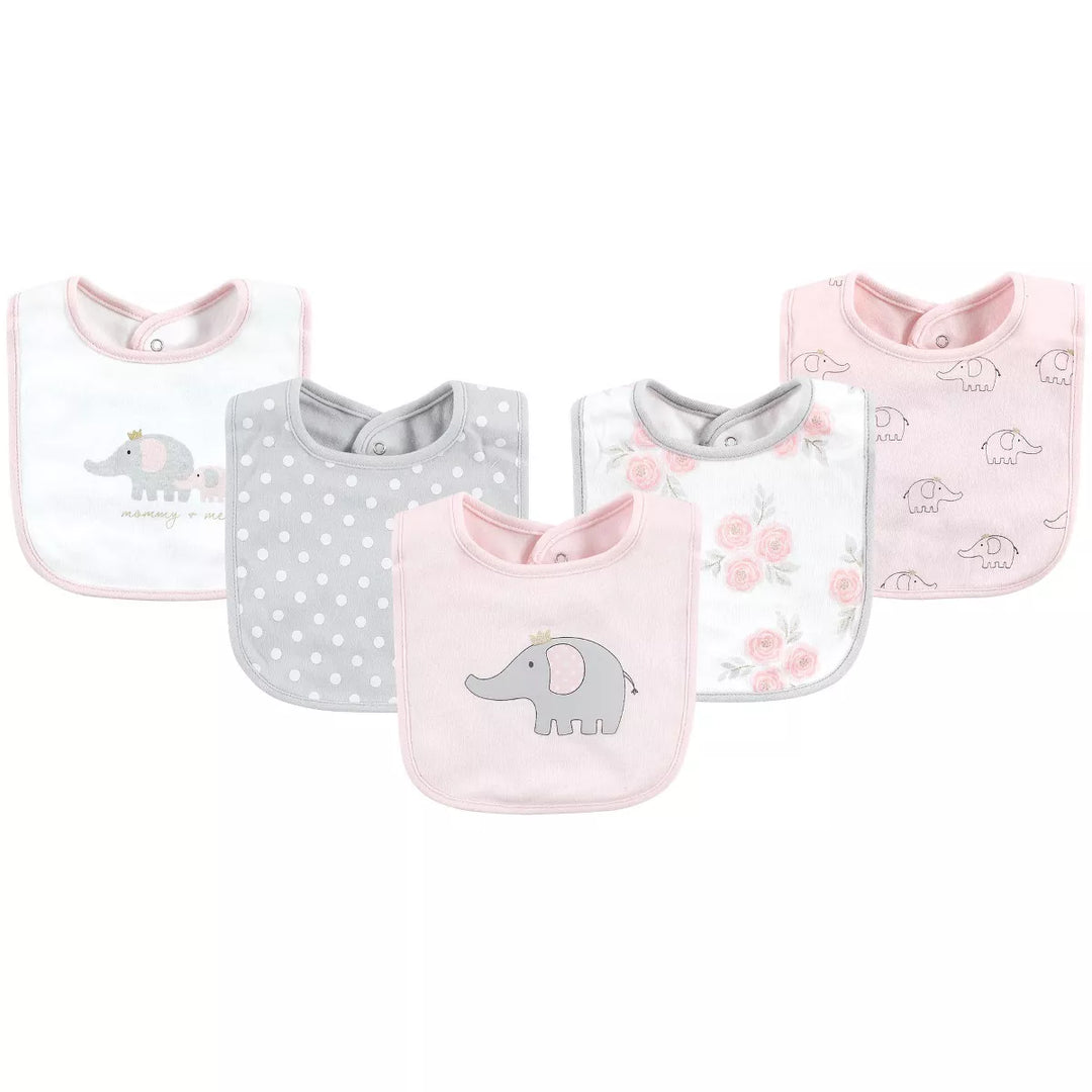 Zubaida's Soft, Absorbent & Adorable 5 Pcs Bibs Set - Zubaidas Official™