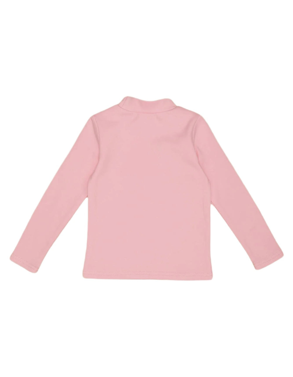 Girls Mock Neck Bambies Pink at Zubaidas