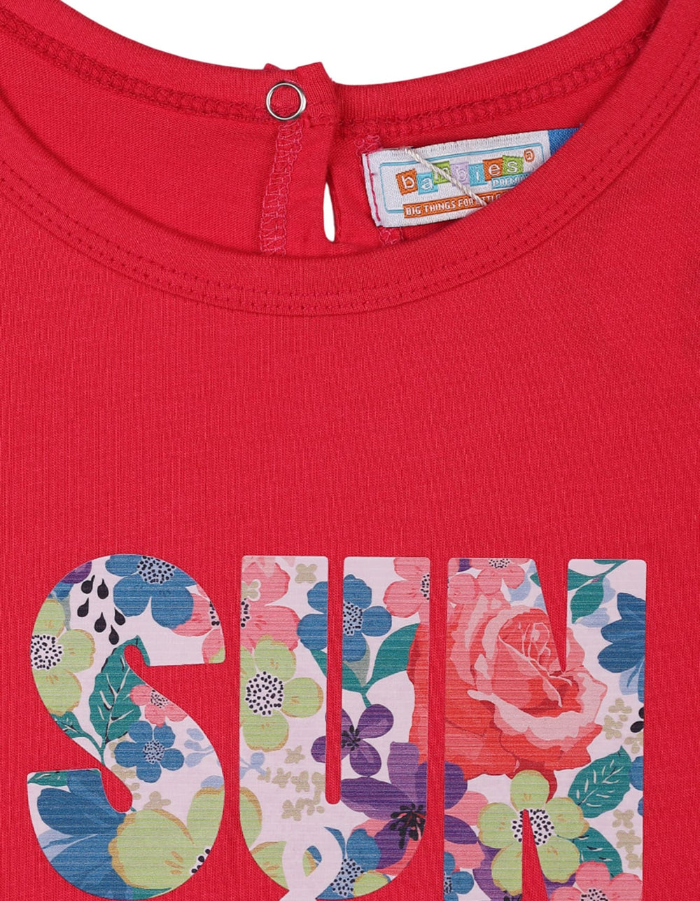 Girls Winter Casual Tops Bambies Sun and Fun Time Pink at Zubaidas Pakistan.