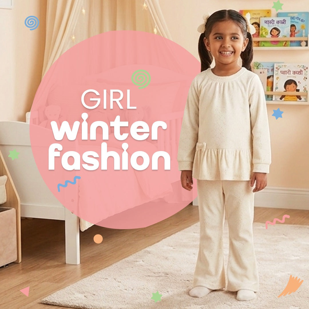 Girls Winter Fashion at Zubaidas Babyshop Pakistan