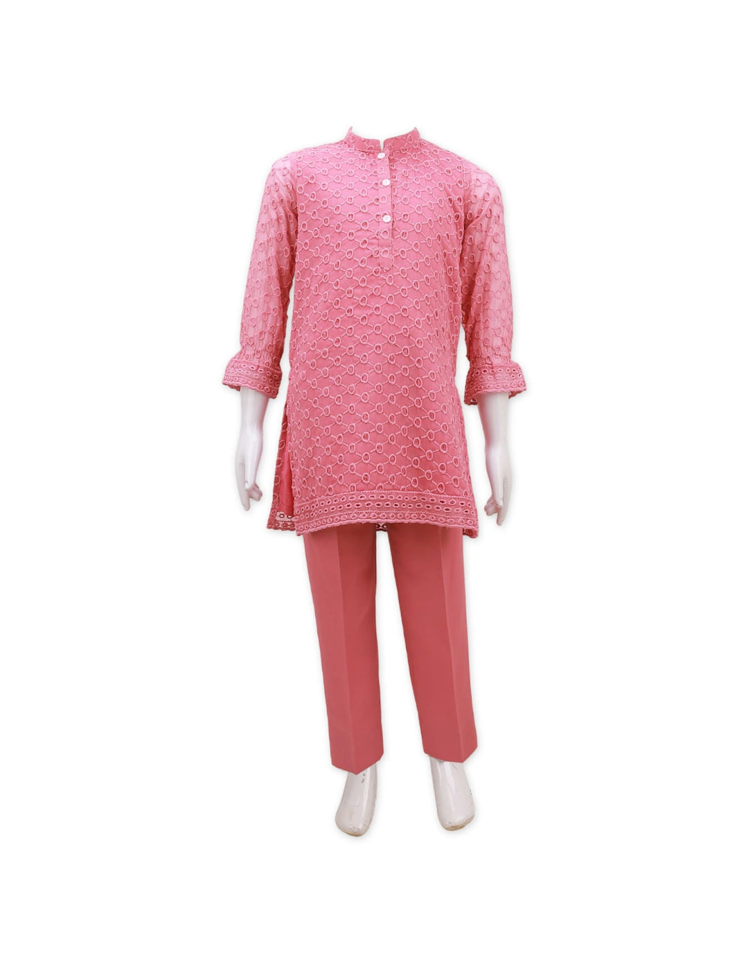 Girls Co Ord Suit Set 2 Pieces Bambies Pink &nbsp;at Zubaidas® – Pakistan’s No. 1 and Most Trusted Baby and Kids Store for Over 50 Years. Shop Online. Nationwide Delivery. Best Prices.