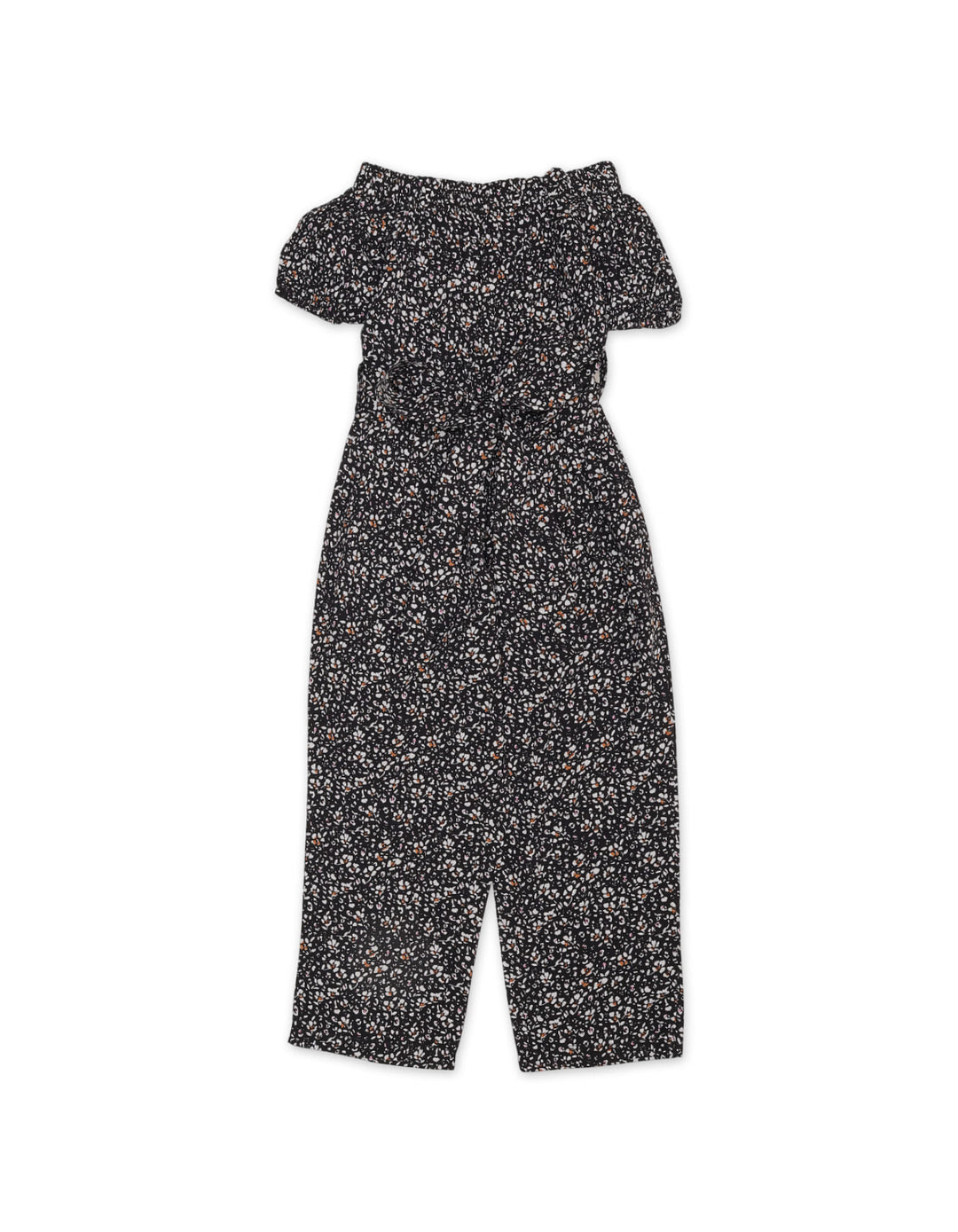 Girls Jumpsuits Bambies® Black Printed Off Shoulder at Zubaidas® - Pakistan’s No. 1 and the most trusted baby and kids store for over 50 years. Shop Online. Nationwide Delivery. Best Prices.