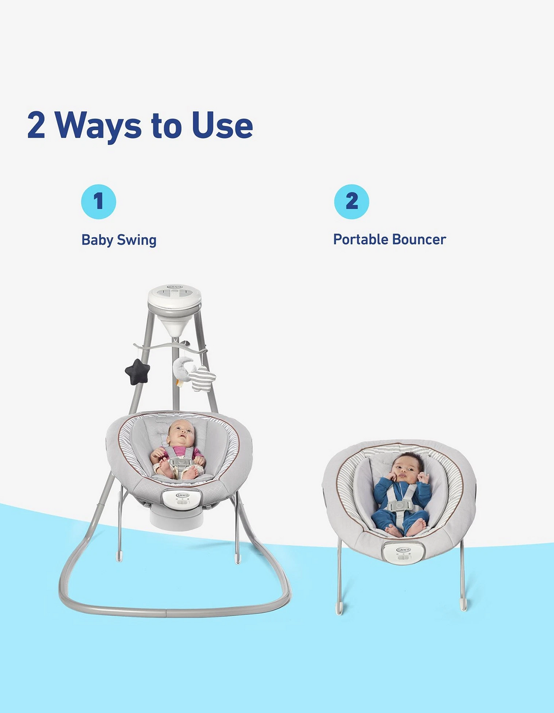 Graco® DuetConnect™ Deluxe Swing with Portable Bouncer Britton G-1W200BTI 2165882 at Zubaidas® - Pakistan’s No. 1 and the most trusted baby and kids store for over 50 years. Shop Online. Nationwide Delivery. Best Prices.