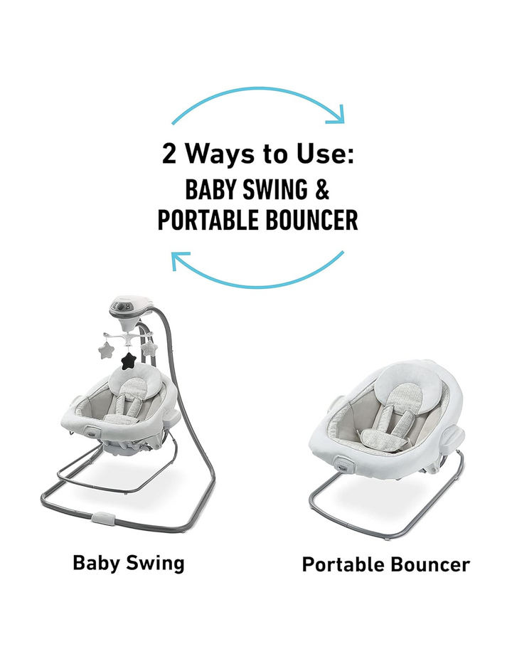 Graco® DuetConnect™ LX Swing and Bouncer Redmond G-1W49RMD 2160534 at Zubaidas® - Pakistan’s No. 1 and the most trusted baby and kids store for over 50 years. Shop Online. Nationwide Delivery. Best Prices.