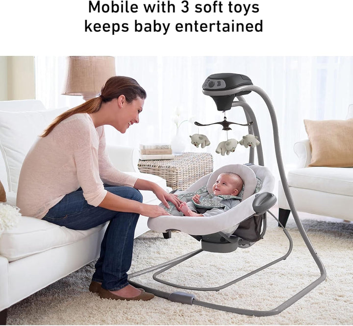 Graco® DuetConnect™ LX Swing and Bouncer Redmond G-1W49RMD 2160534 at Zubaidas® - Pakistan’s No. 1 and the most trusted baby and kids store for over 50 years. Shop Online. Nationwide Delivery. Best Prices.