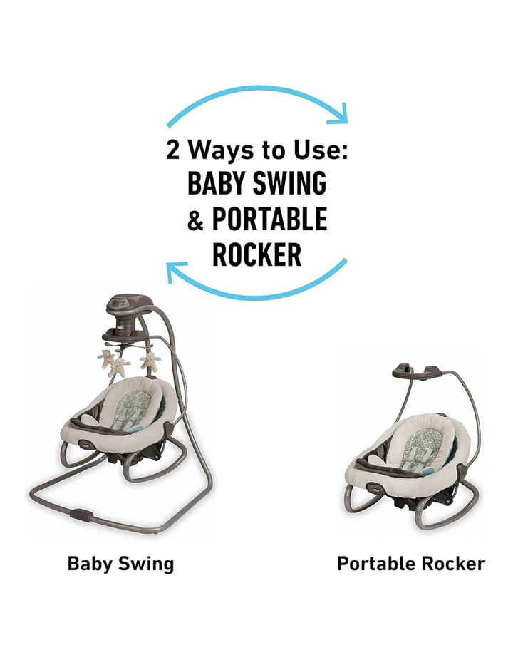 Graco® DuetSoothe® Swing and Rocker Winselt G-1X49WNS 1852655 at Zubaidas® - Pakistan’s No. 1 and the most trusted baby and kids store for over 50 years. Shop Online. Nationwide Delivery. Best Prices.