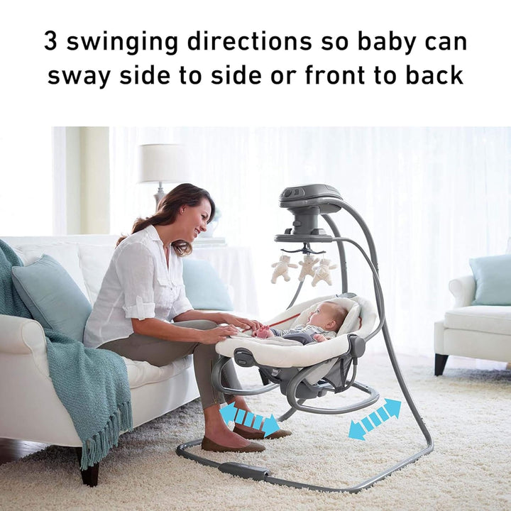 Graco® DuetSoothe® Swing and Rocker Winselt G-1X49WNS 1852655 at Zubaidas® - Pakistan’s No. 1 and the most trusted baby and kids store for over 50 years. Shop Online. Nationwide Delivery. Best Prices.