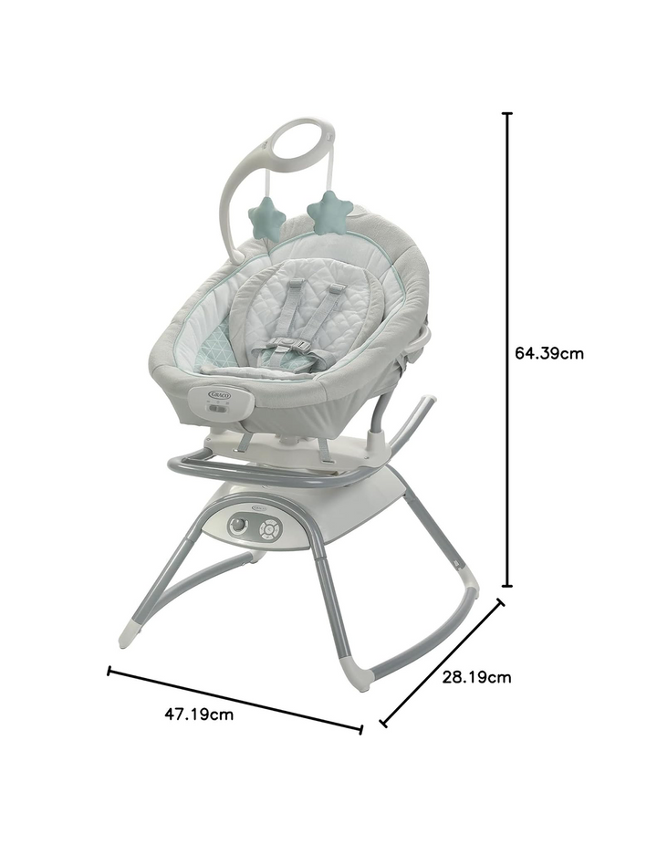 Graco® Duet Glide™ Gliding Swing with Portable Rocker Ashland G-1AR49ASLCA 2166743 at Zubaidas® - Pakistan’s No. 1 and the most trusted baby and kids store for over 50 years. Shop Online. Nationwide Delivery. Best Prices.