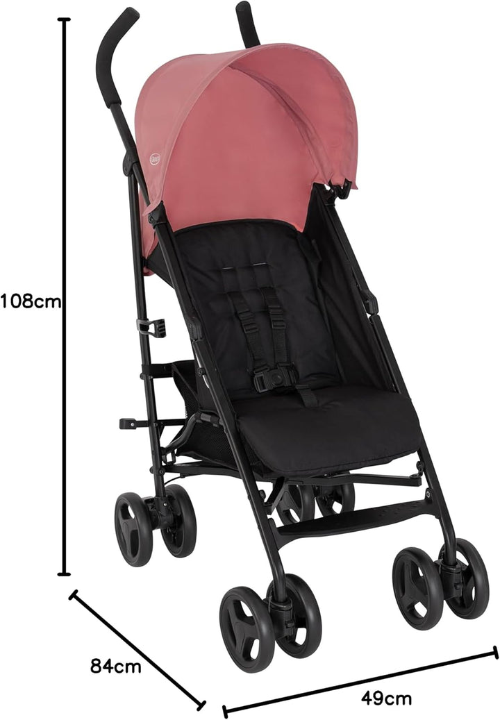 Graco® EZLite™ Lightweight Stroller Dusty Rose 6BF899DSTEU at Zubaidas® - Pakistan’s No. 1 and the most trusted baby and kids store for over 50 years. Shop Online. Nationwide Delivery. Best Prices.