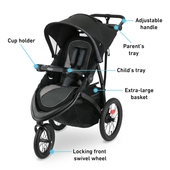 Graco® FastAction™ Jogger LX Stroller Redmond G-6CV10RMD 2160262 at Zubaidas® - Pakistan’s No. 1 and the most trusted baby and kids store for over 50 years. Shop Online. Nationwide Delivery. Best Prices.