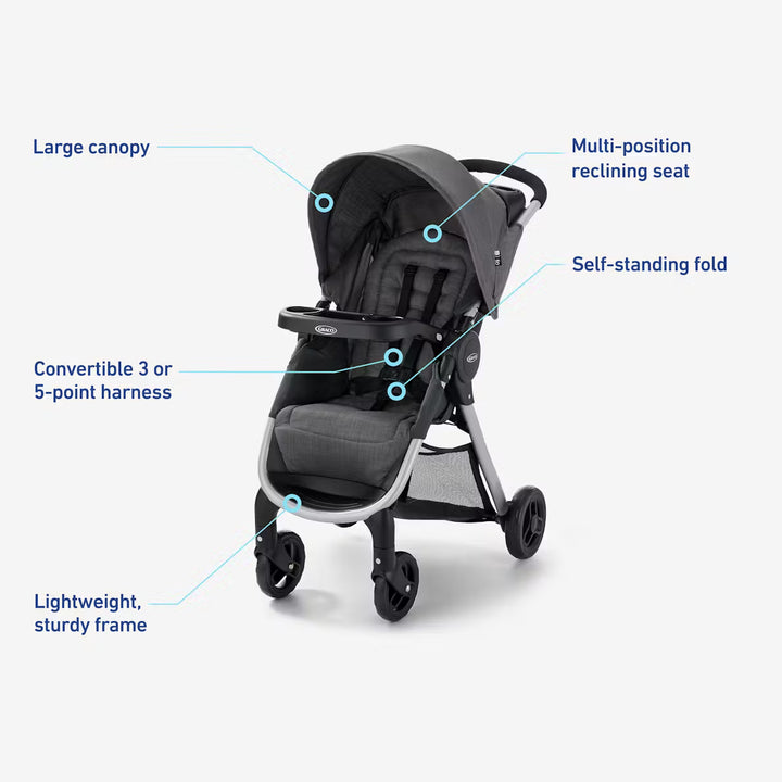 Graco® FastAction™ SE 2.0 Travel System W SR35 LITEL G-7DJ03ATA 2186200 at Zubaidas® - Pakistan’s No. 1 and the most trusted baby and kids store for over 50 years. Shop Online. Nationwide Delivery. Best Prices.