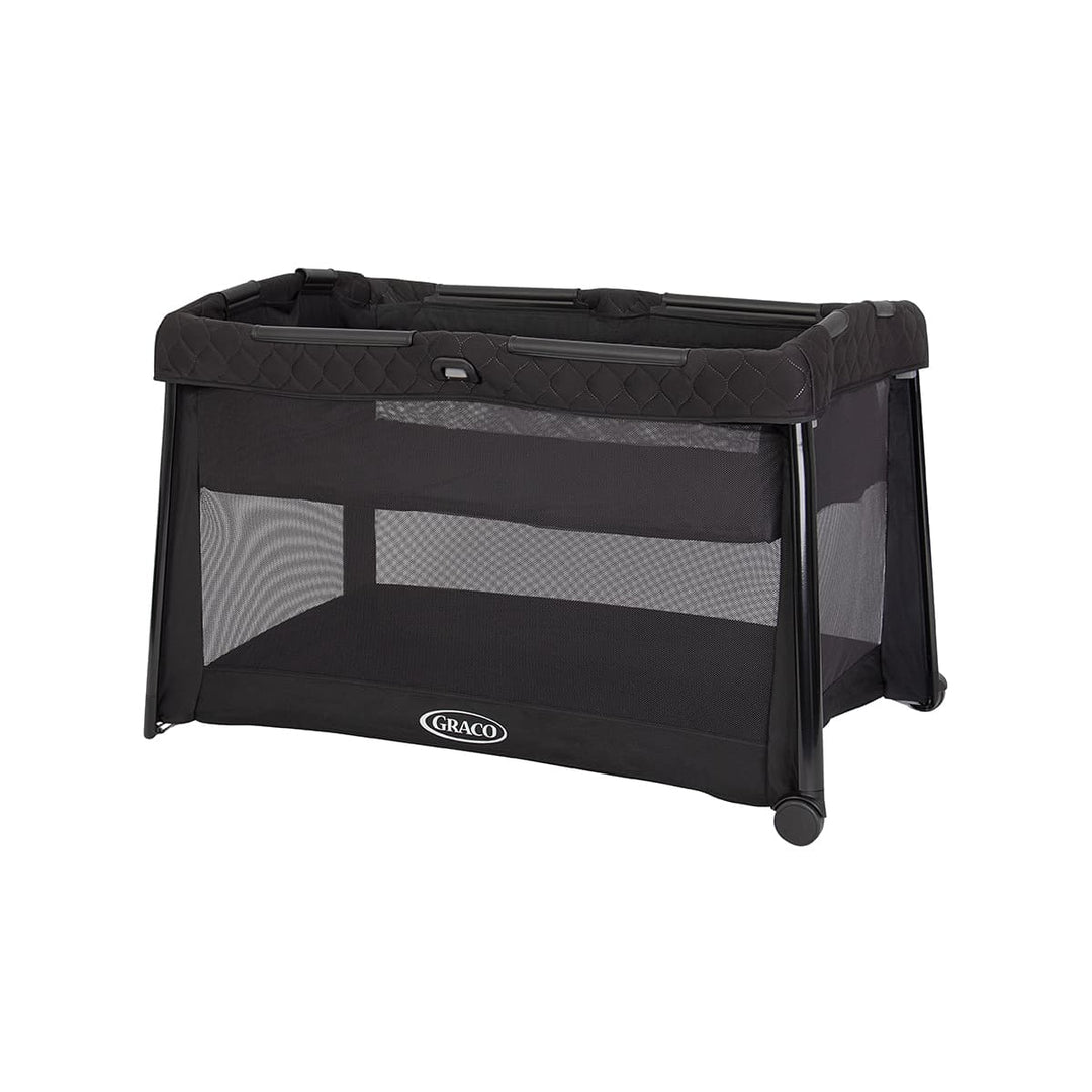 Graco® FoldLite™ LX Travel Cot with Bassinet Midnight 9AW998MDNEU at Zubaidas® - Pakistan’s No. 1 and the most trusted baby and kids store for over 50 years. Shop Online. Nationwide Delivery. Best Prices.