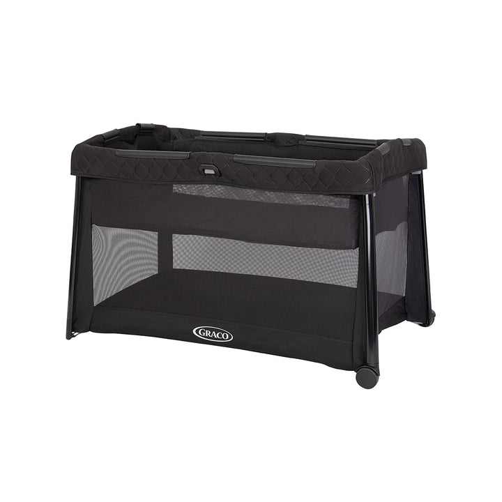 Graco® FoldLite™ LX Travel Cot with Bassinet Midnight 9AW998MDNEU at Zubaidas® - Pakistan’s No. 1 and the most trusted baby and kids store for over 50 years. Shop Online. Nationwide Delivery. Best Prices.