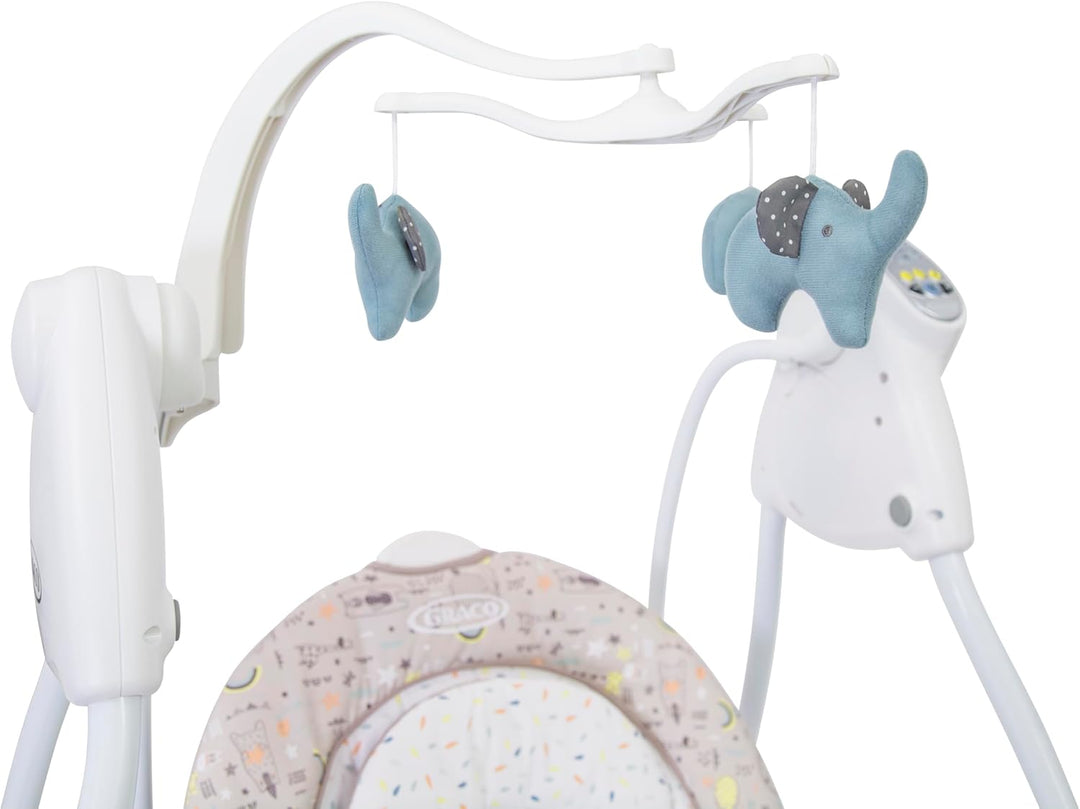 Graco® Lovin' Hug™ Baby Swing Daydream 1L998DDREU at Zubaidas® - Pakistan’s No. 1 and the most trusted baby and kids store for over 50 years. Shop Online. Nationwide Delivery. Best Prices.