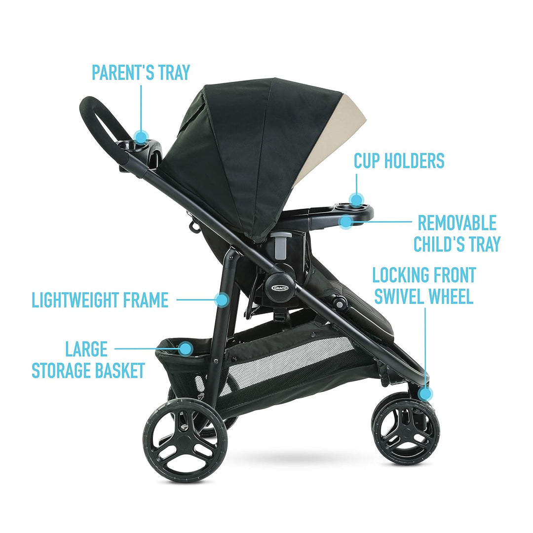 Graco® Modes™ 3 Lite DLX Stroller Pierce 6DH00PCE 2083432 at Zubaidas® - Pakistan’s No. 1 and the most trusted baby and kids store for over 50 years. Shop Online. Nationwide Delivery. Best Prices.