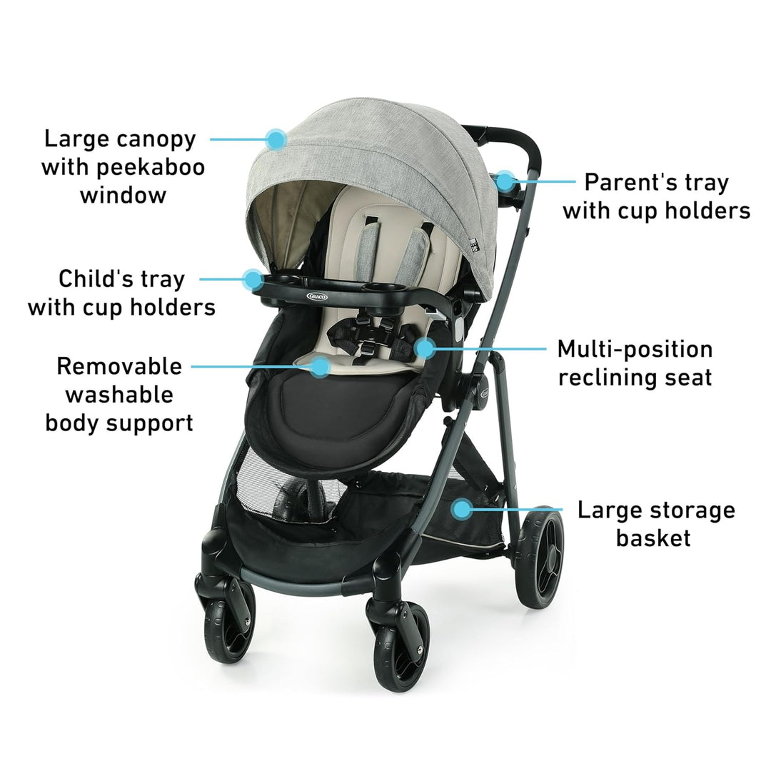 Graco® Modes™ Element LX Travel System Lynwood G-7DN01LNO 2113923 at Zubaidas® - Pakistan’s No. 1 and the most trusted baby and kids store for over 50 years. Shop Online. Nationwide Delivery. Best Prices.