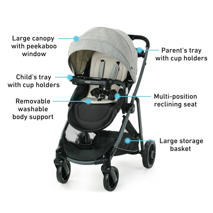 Graco® Modes™ Element LX Travel System Lynwood G-7DN01LNO 2113923 at Zubaidas® - Pakistan’s No. 1 and the most trusted baby and kids store for over 50 years. Shop Online. Nationwide Delivery. Best Prices.