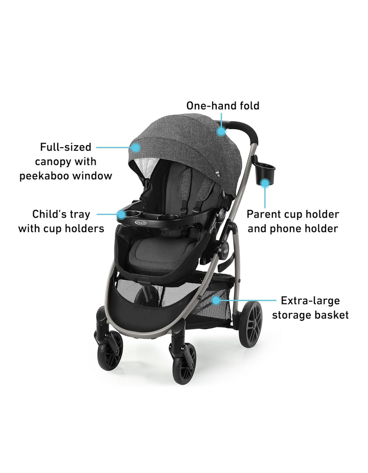 Graco® Modes™ Pramette DLX Stroller – Redmond G-6DS03RMD 2173669 at Zubaidas® - Pakistan’s No. 1 and the most trusted baby and kids store for over 50 years. Shop Online. Nationwide Delivery. Best Prices.
