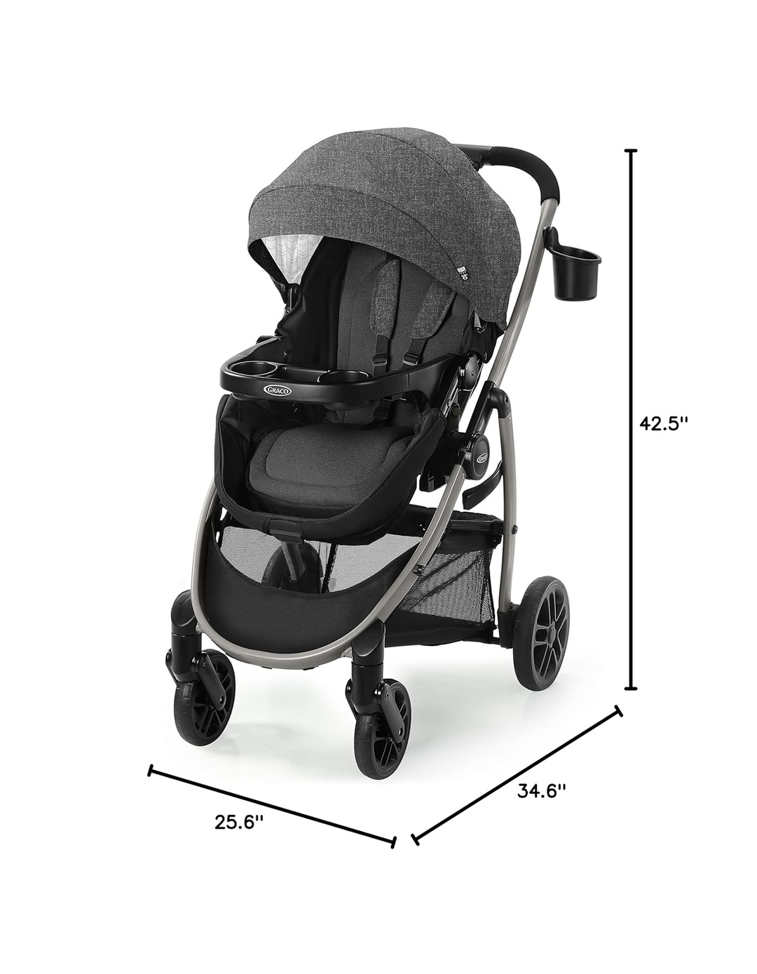 Graco® Modes™ Pramette DLX Stroller – Redmond G-6DS03RMD 2173669 at Zubaidas® - Pakistan’s No. 1 and the most trusted baby and kids store for over 50 years. Shop Online. Nationwide Delivery. Best Prices.