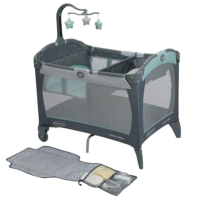 Graco® Pack 'n Play® Change 'N Carry™ Playard Manor G-9E100MAO 1893893 at Zubaidas® - Pakistan’s No. 1 and the most trusted baby and kids store for over 50 years. Shop Online. Nationwide Delivery. Best Prices