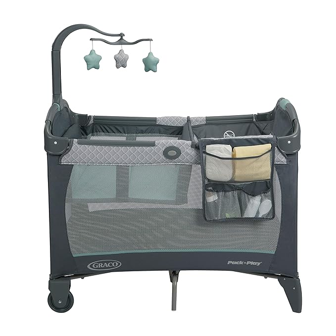 Graco® Pack 'n Play® Change 'N Carry™ Playard Manor G-9E100MAO 1893893 at Zubaidas® - Pakistan’s No. 1 and the most trusted baby and kids store for over 50 years. Shop Online. Nationwide Delivery. Best Prices