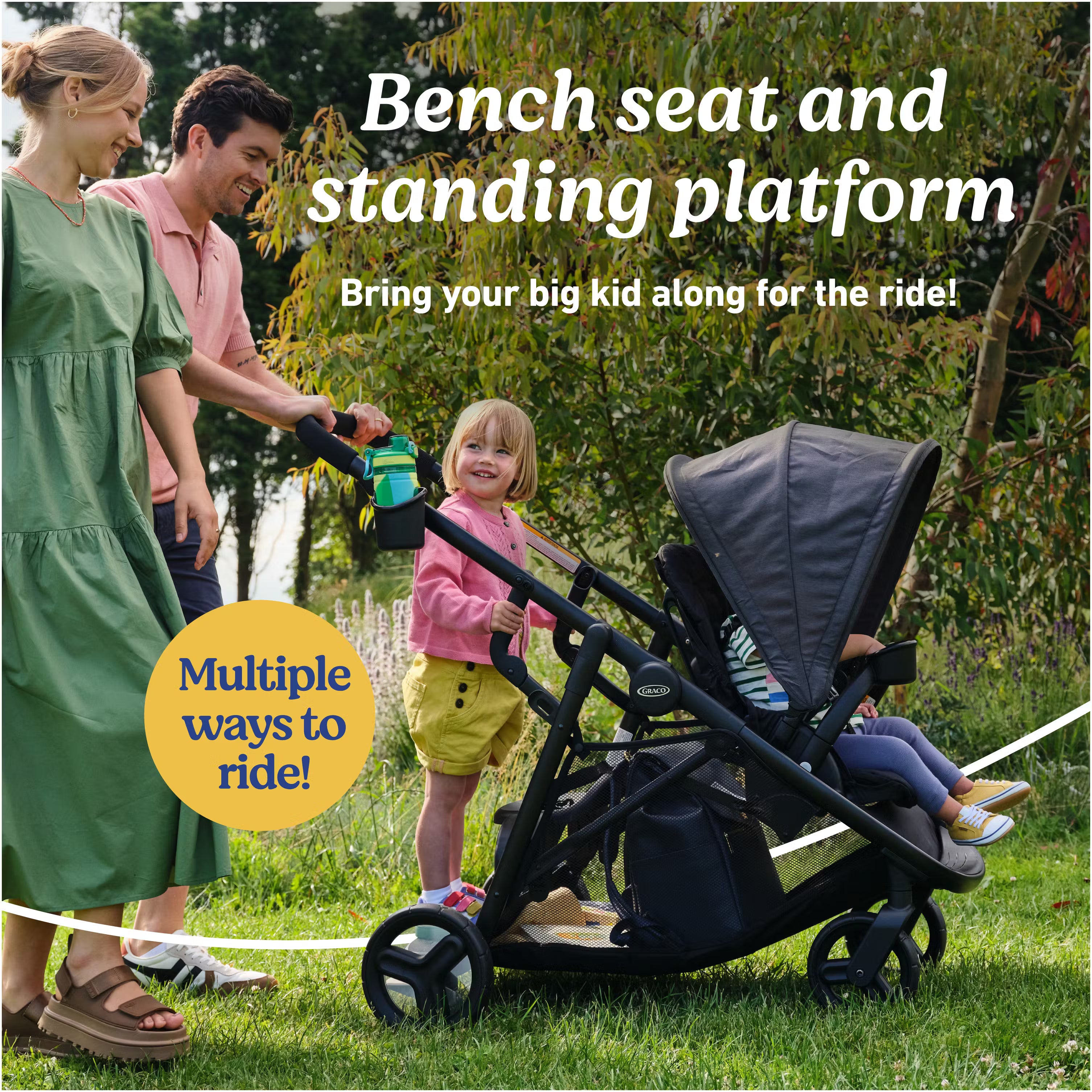 double stroller prices in pakistan Graco® Ready2Grow™ 2.0 Double Stroller Perkins G-6EA00PKS at Zubaidas® –  Zubaidas Official™