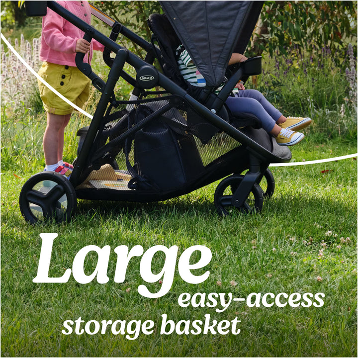 Graco® Ready2Grow™ 2.0 Double Stroller Perkins&nbsp;G-6EA00PKS 2142594&nbsp;at Zubaidas® - Pakistan’s No. 1 and the most trusted baby and kids store for over 50 years. Shop Online. Nationwide Delivery. Best Prices.