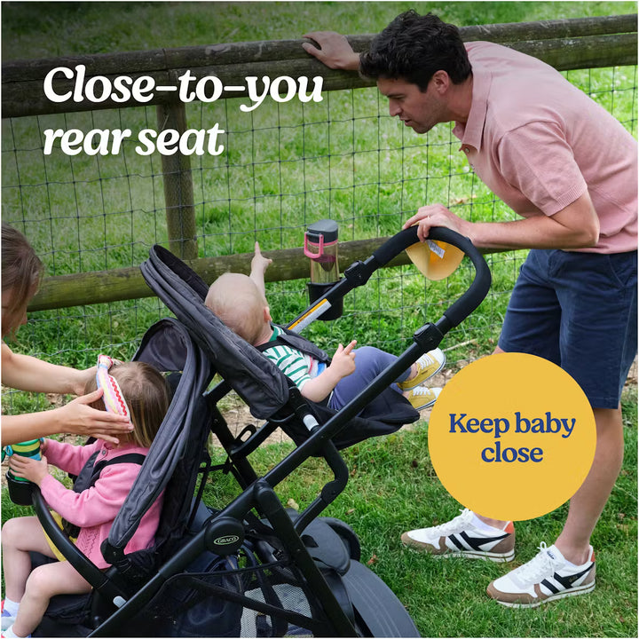 Graco® Ready2Grow™ 2.0 Double Stroller Rafa G-6EA00RAFNA 2140042 at Zubaidas® - Pakistan’s No. 1 and the most trusted baby and kids store for over 50 years. Shop Online. Nationwide Delivery. Best Prices.